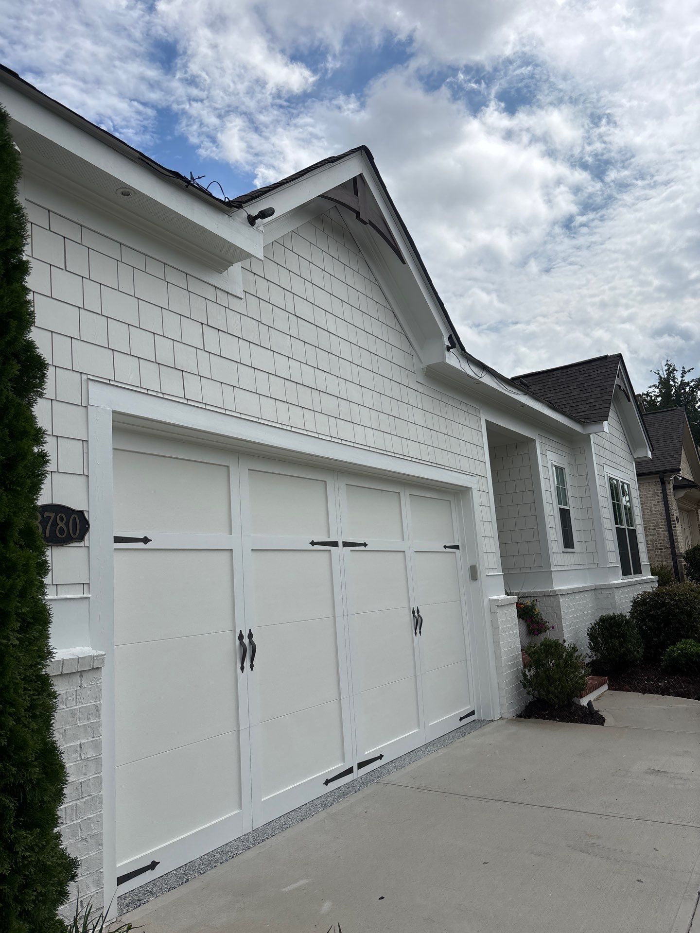 Exterior Painting & 6-Inch Gutter Installation in Cumming, GA by Five Star Painting