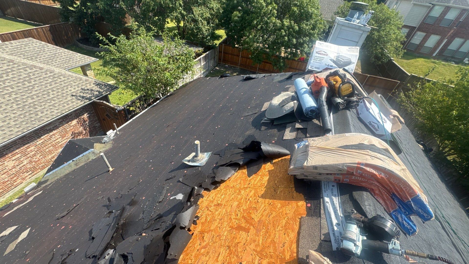 Project in Sachse by Rhino Roofing and General Contracting, LLC