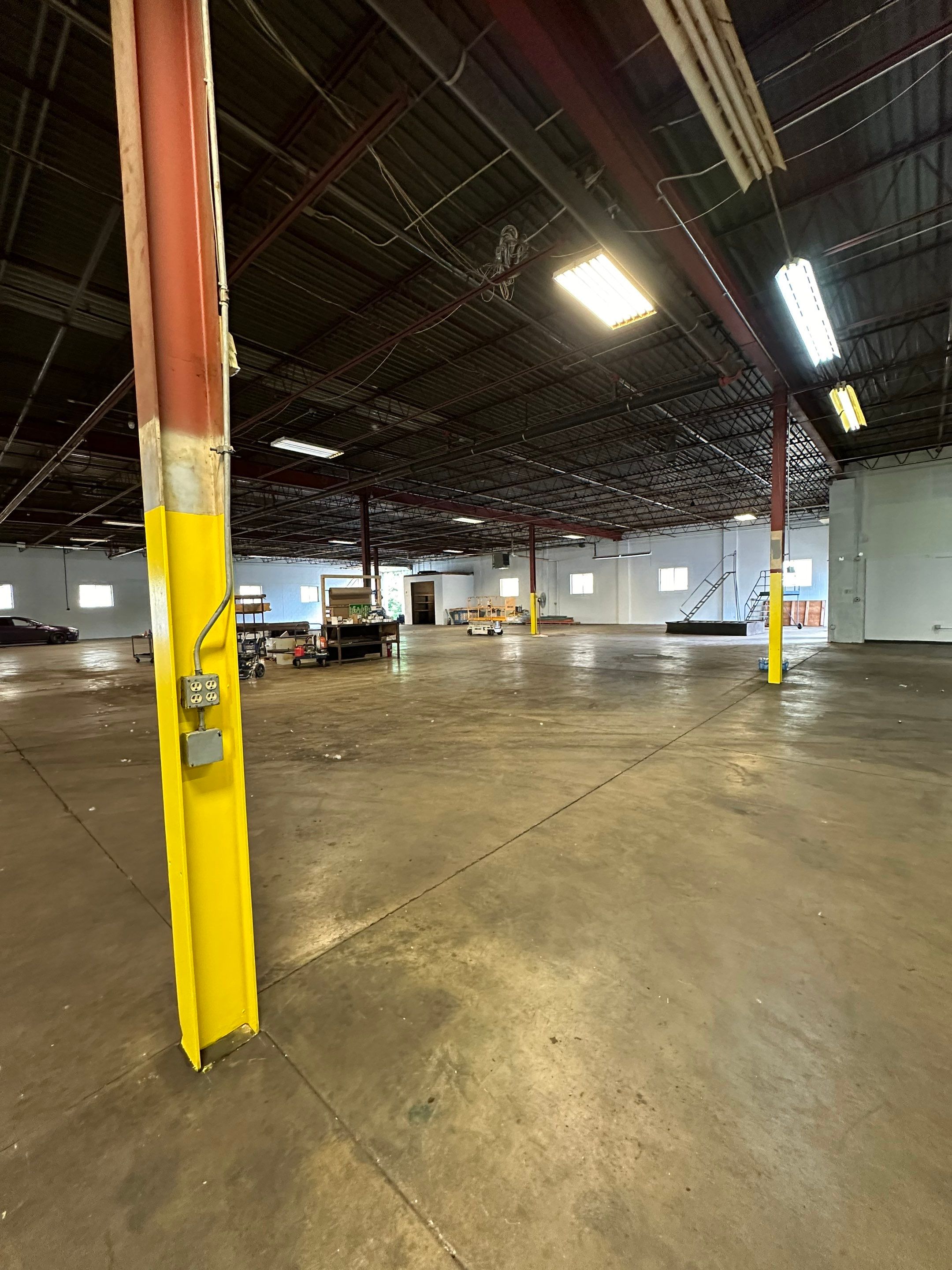 Existing Warehouse Interior Repaint by Blair Commercial Painting, LLC