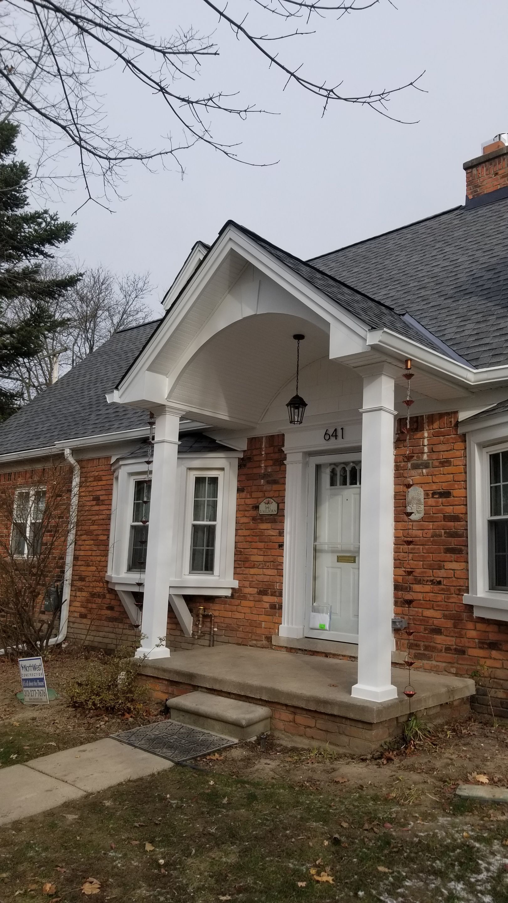 Porch Overhang Dearborn, MI by Northwest Construction 