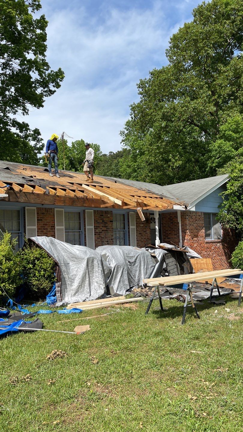 Emergency Tree Damage Restoration & Full Roof Replacement | Metro Atlanta, GA by Mosaic Roofing Company