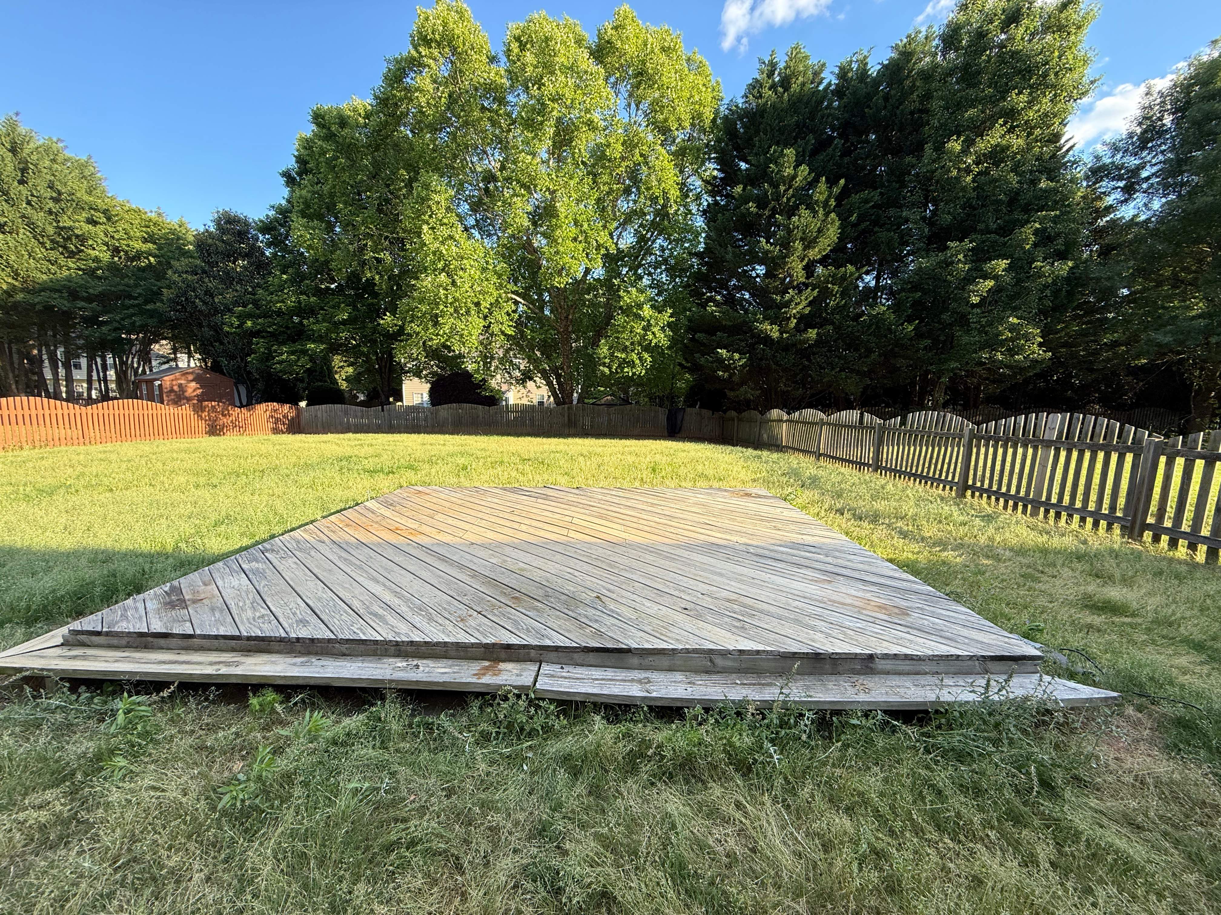 Project in Charlotte by Badger Hauling