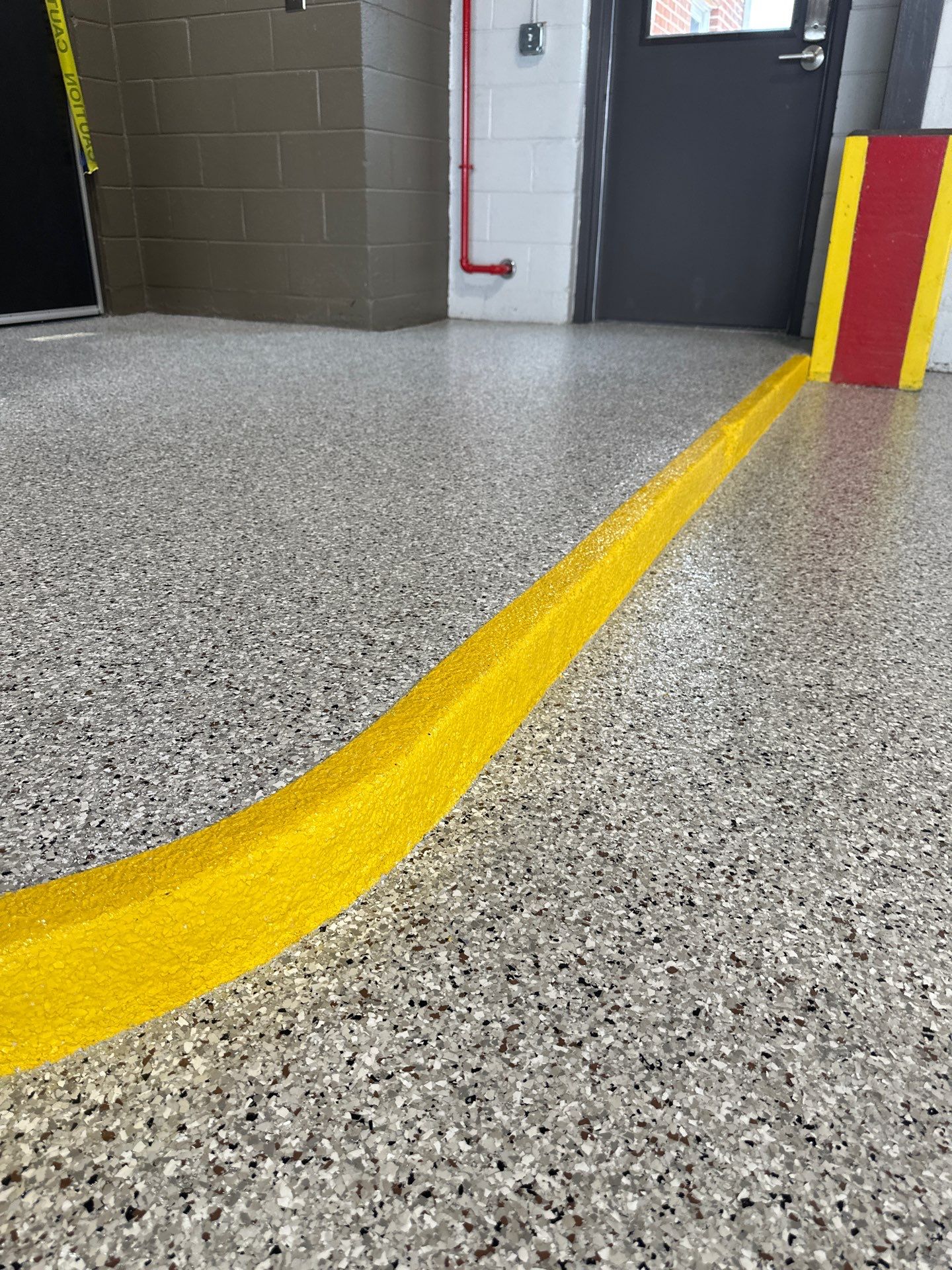 Commercial Floor Coating using Coyote by My Garage Floor Guys