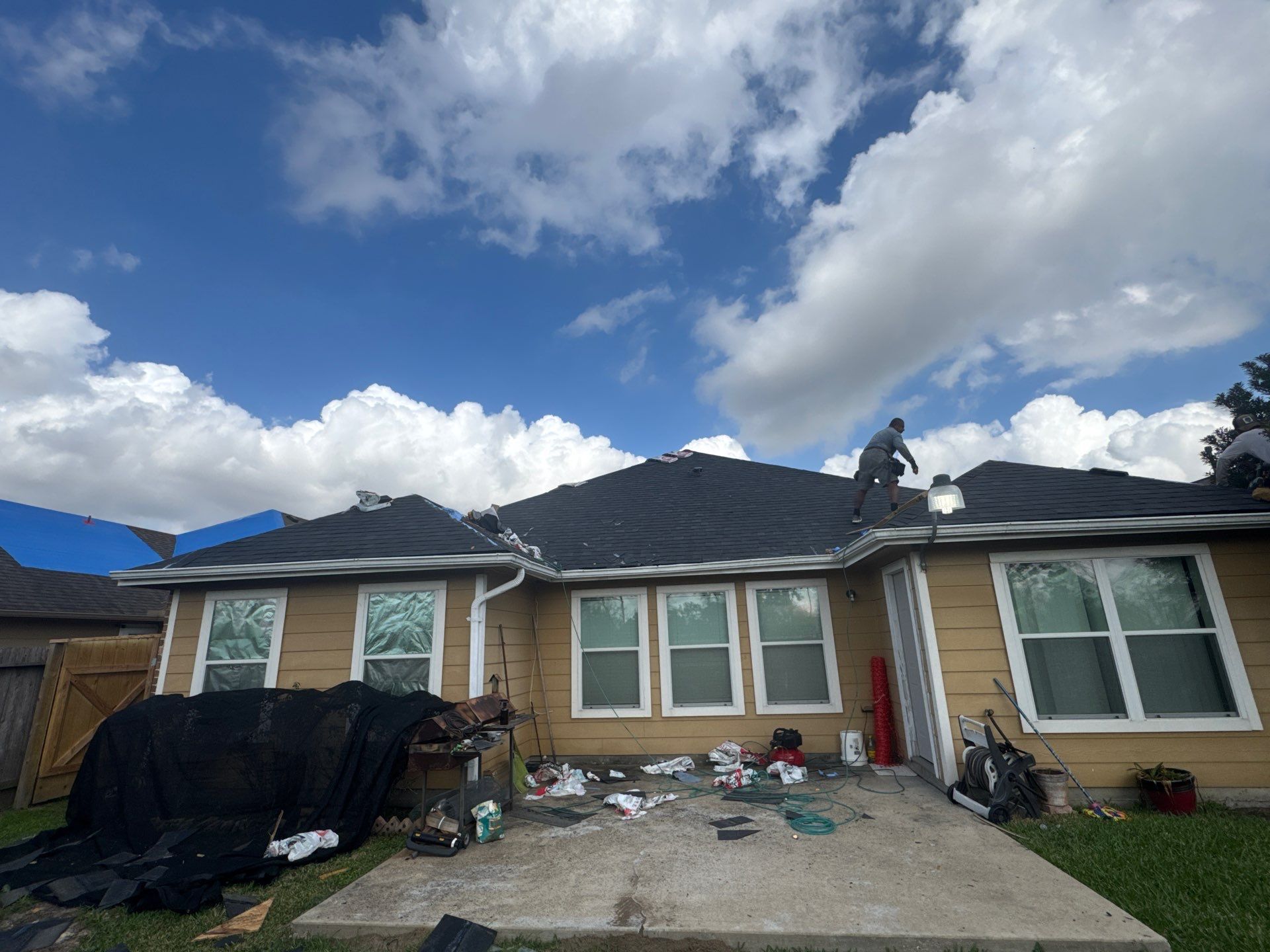 Project in Houston by Proud Roofing