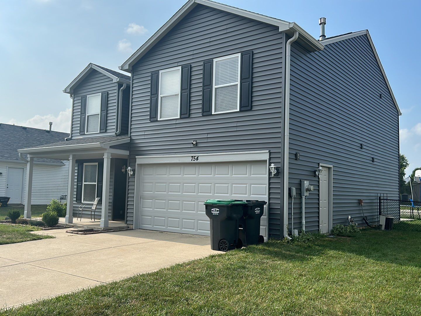 Project in New Whiteland by Moss Roofing