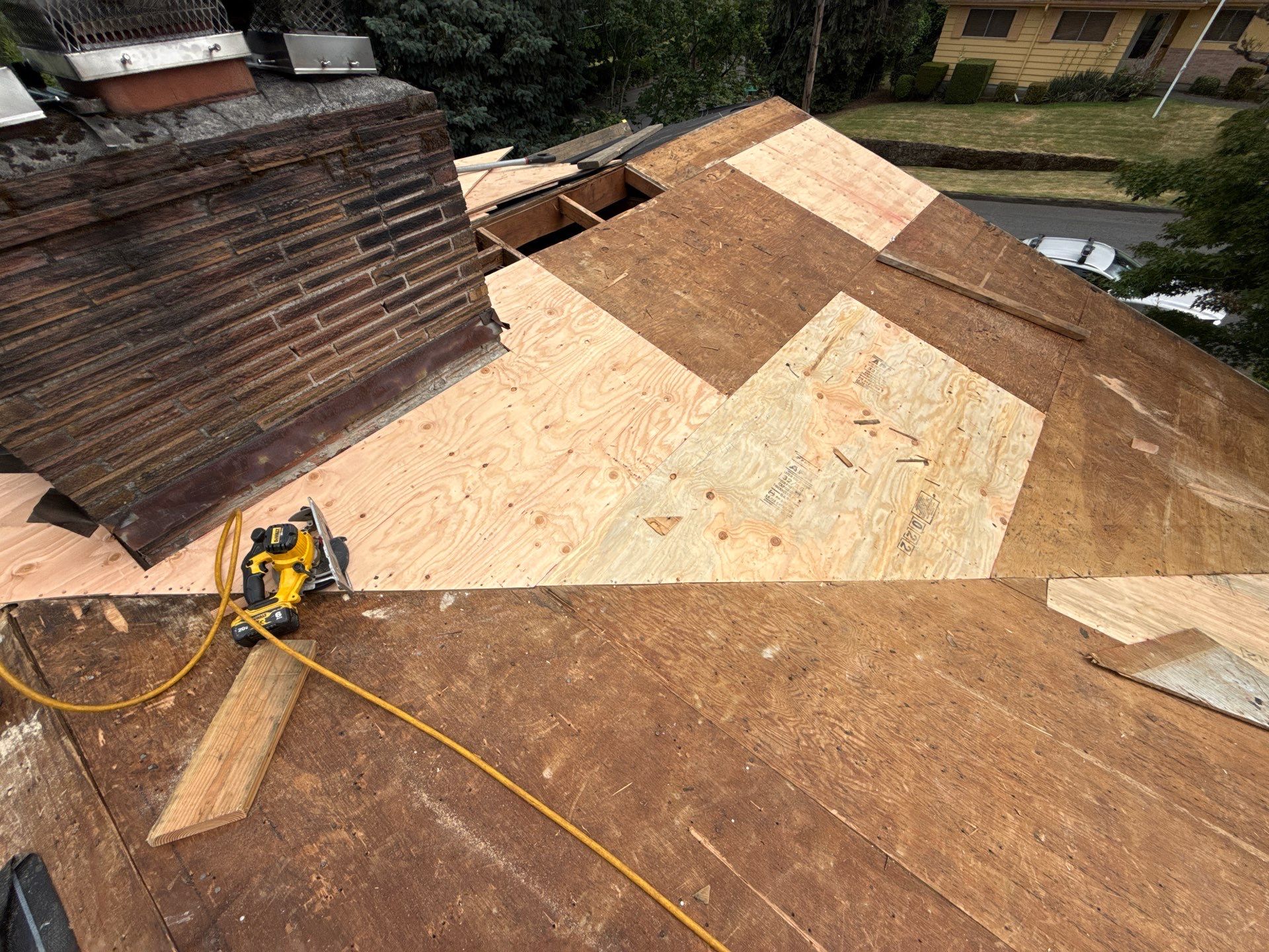 Project in Portland by Tom Leach Roofing