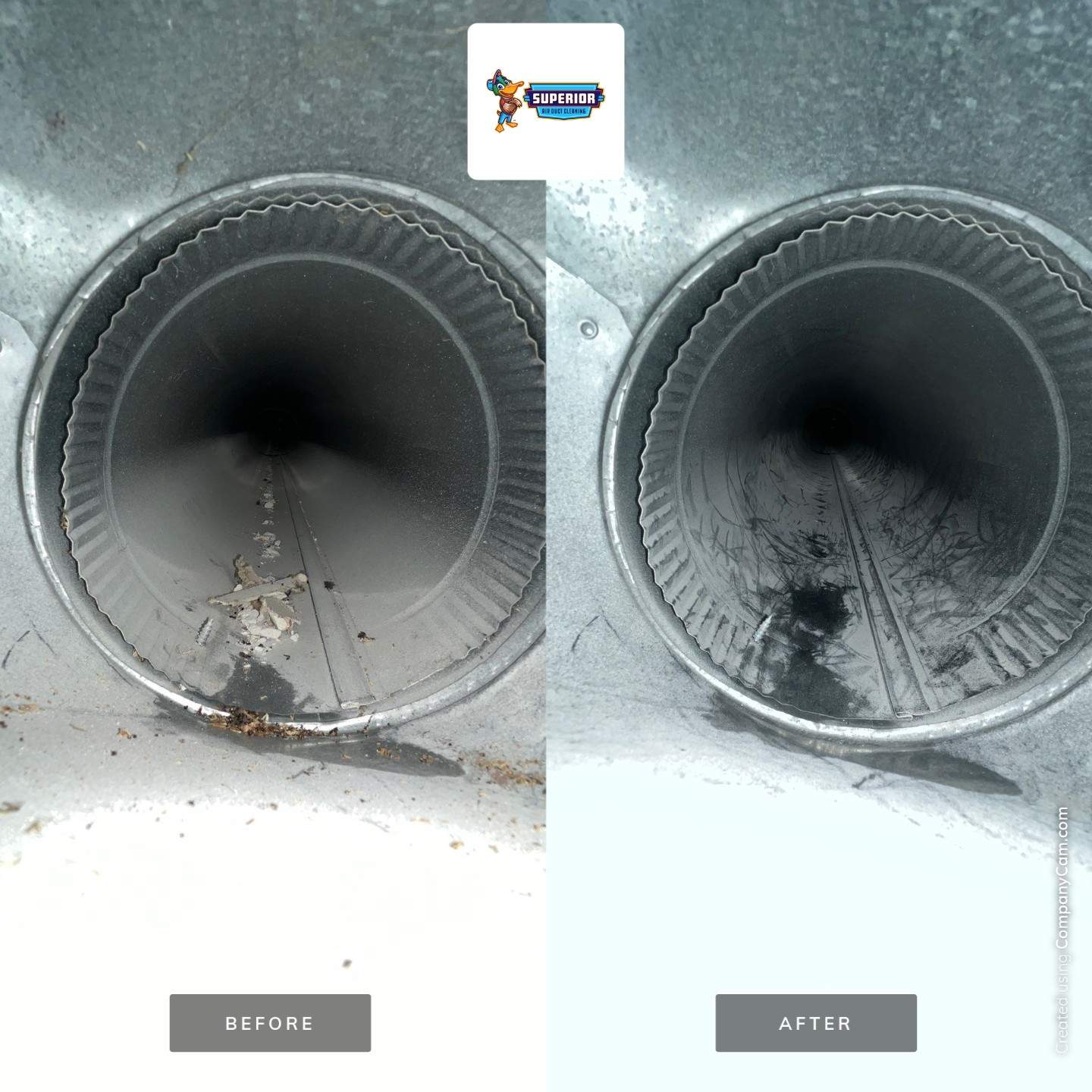 Air Duct Cleaning With a Vacuum Truck in Beaver Falls, PA by Superior Air Duct Cleaning