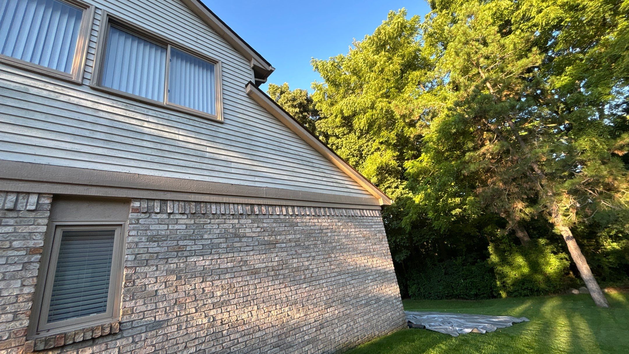 Siding Replacement using Alside D5" Flagship Brown by 180 Contractors