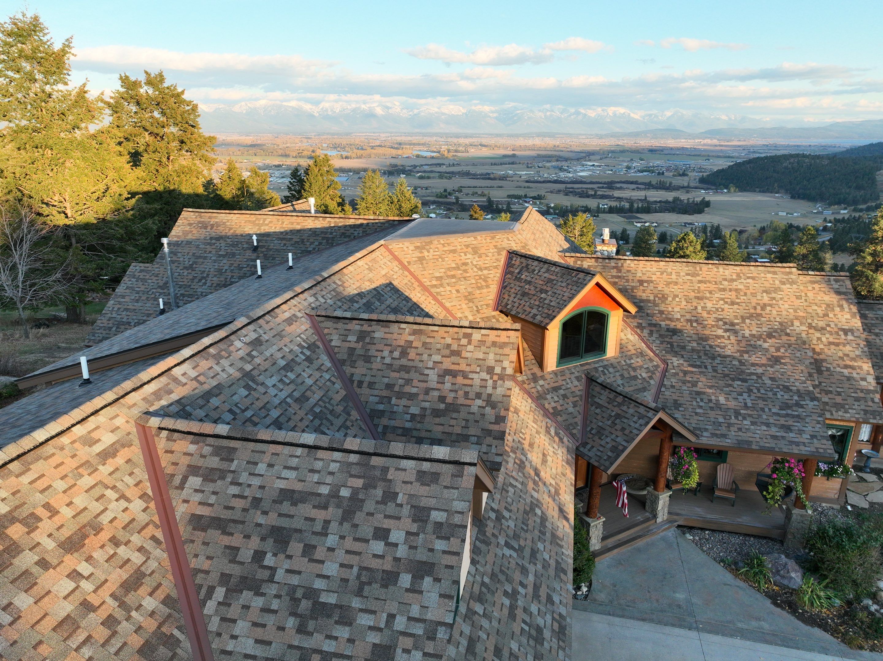 Owens Corning TruDefinition Duration - Aged Copper by Montana Roofing Solutions