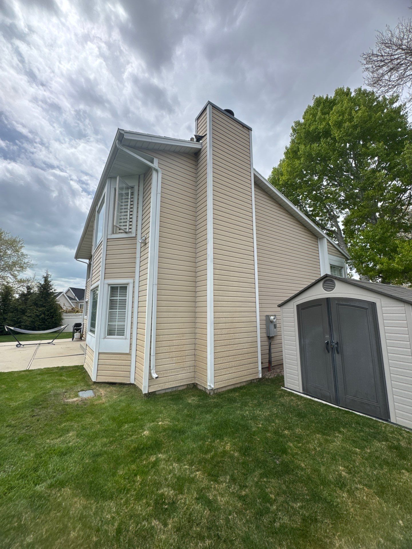 Project in Orem by Master Rain Gutters.