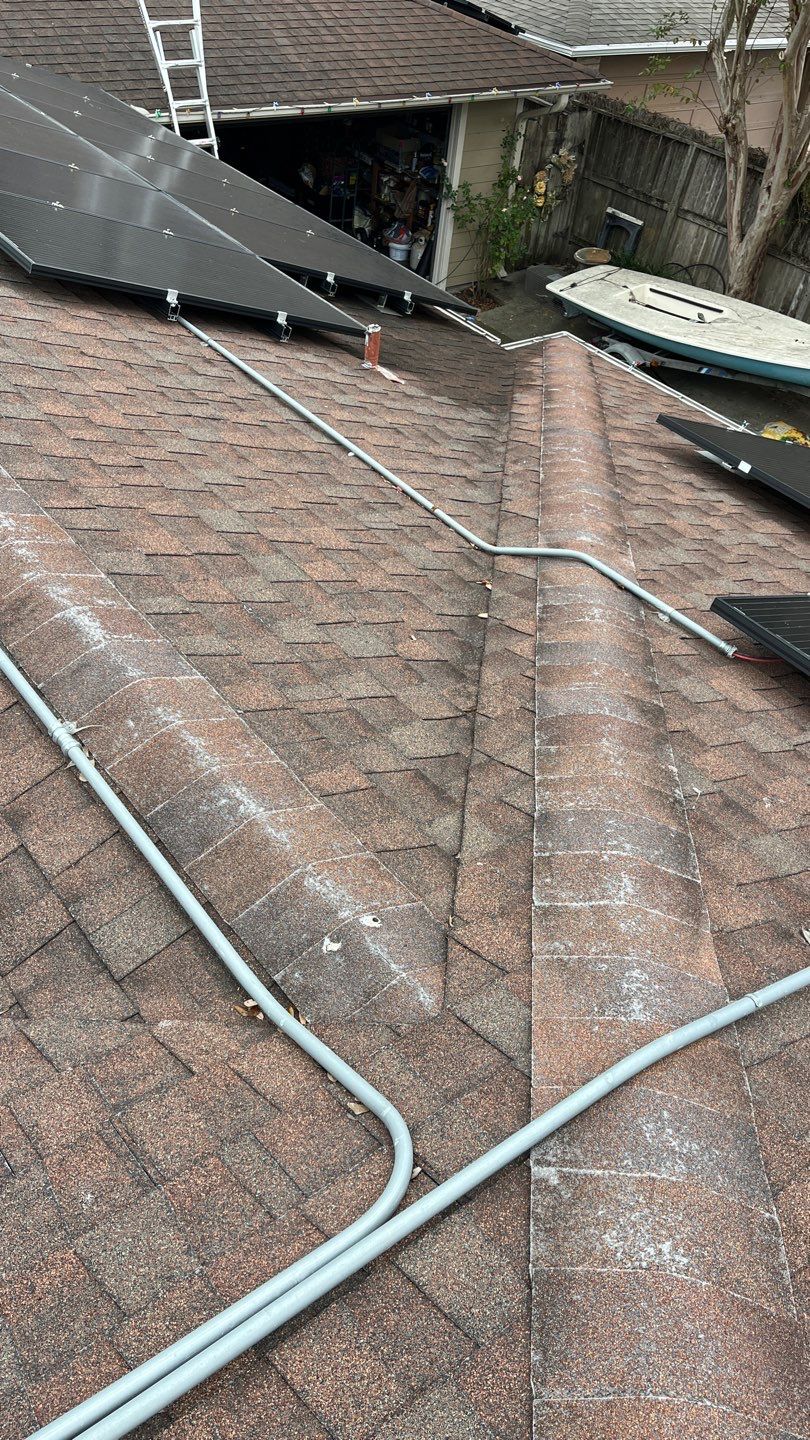 Residential Roofing Installation using Certainteed Landmark Moire Black by Galvan Roofing and Construction