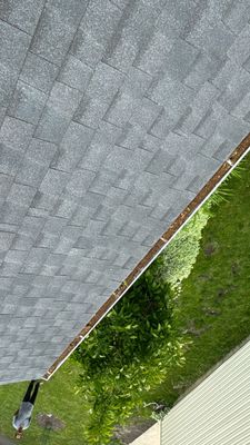 Turtle Shell gutter protection installation in Naperville, IL 60563, photograph 13
