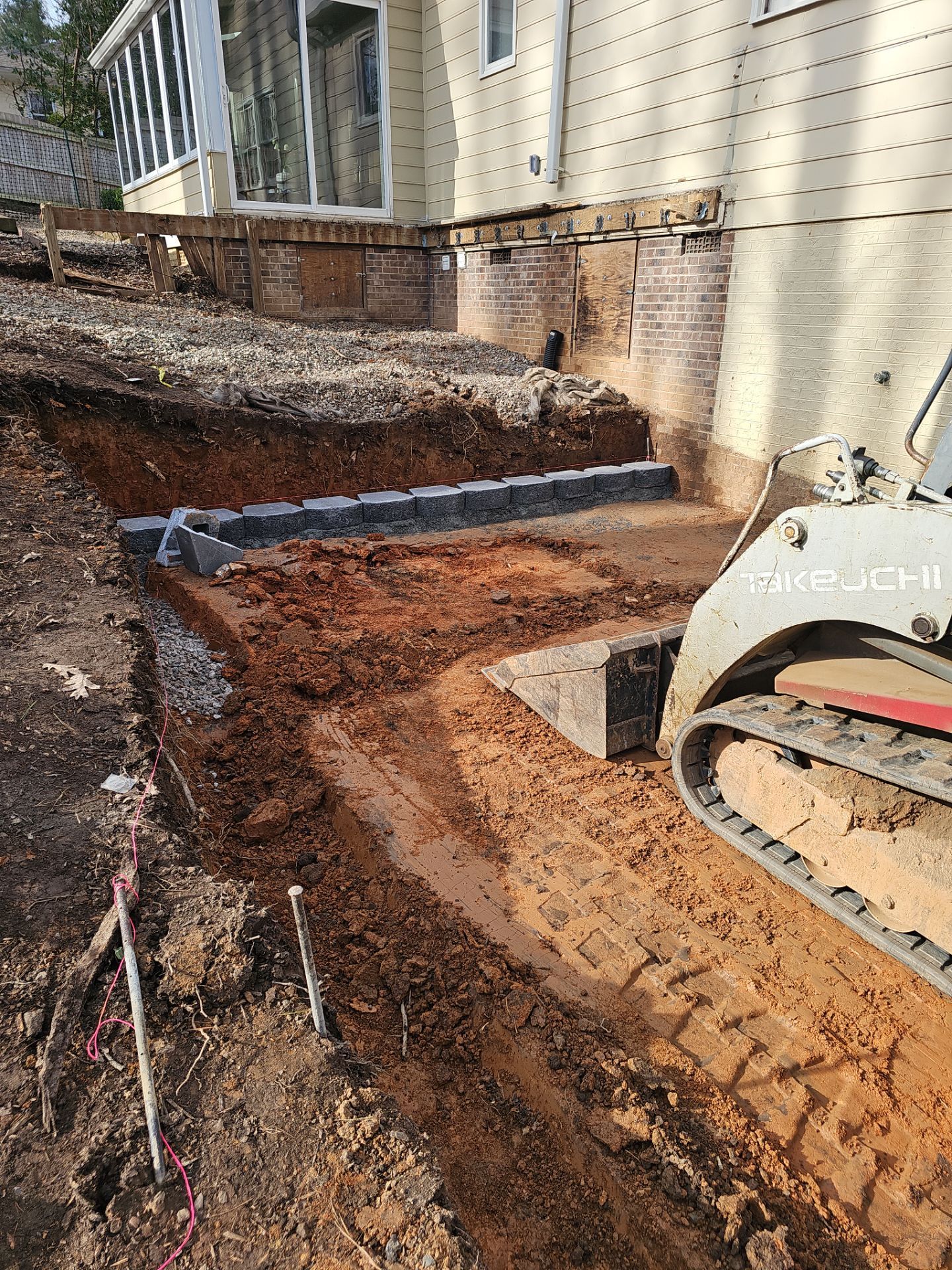 New Deck Construction & Site Improvements by Billy Weatherspoon Contractor