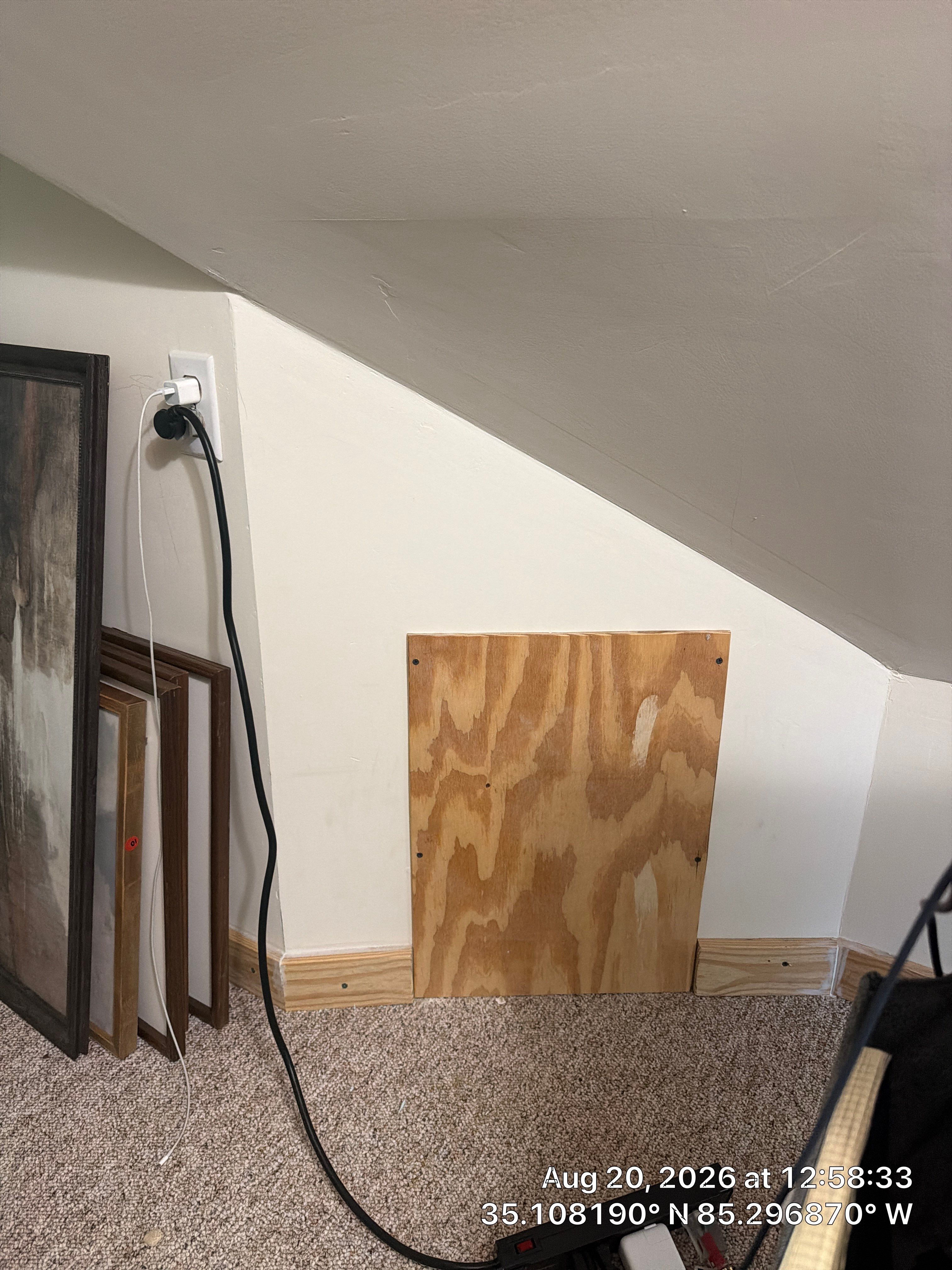 Attic Insulation Board Installation and AC Unit Setup in Chattanooga by CompanyCam Sales Demo