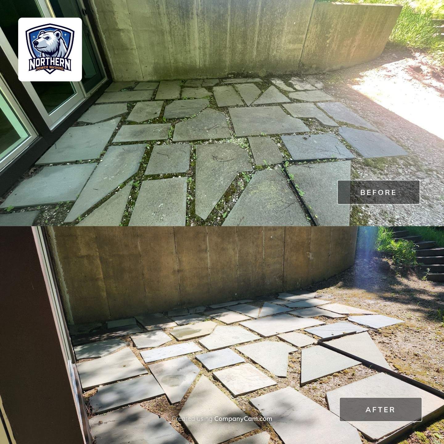 Exterior Property Pressure Washing by Northern Power Washing LLC.