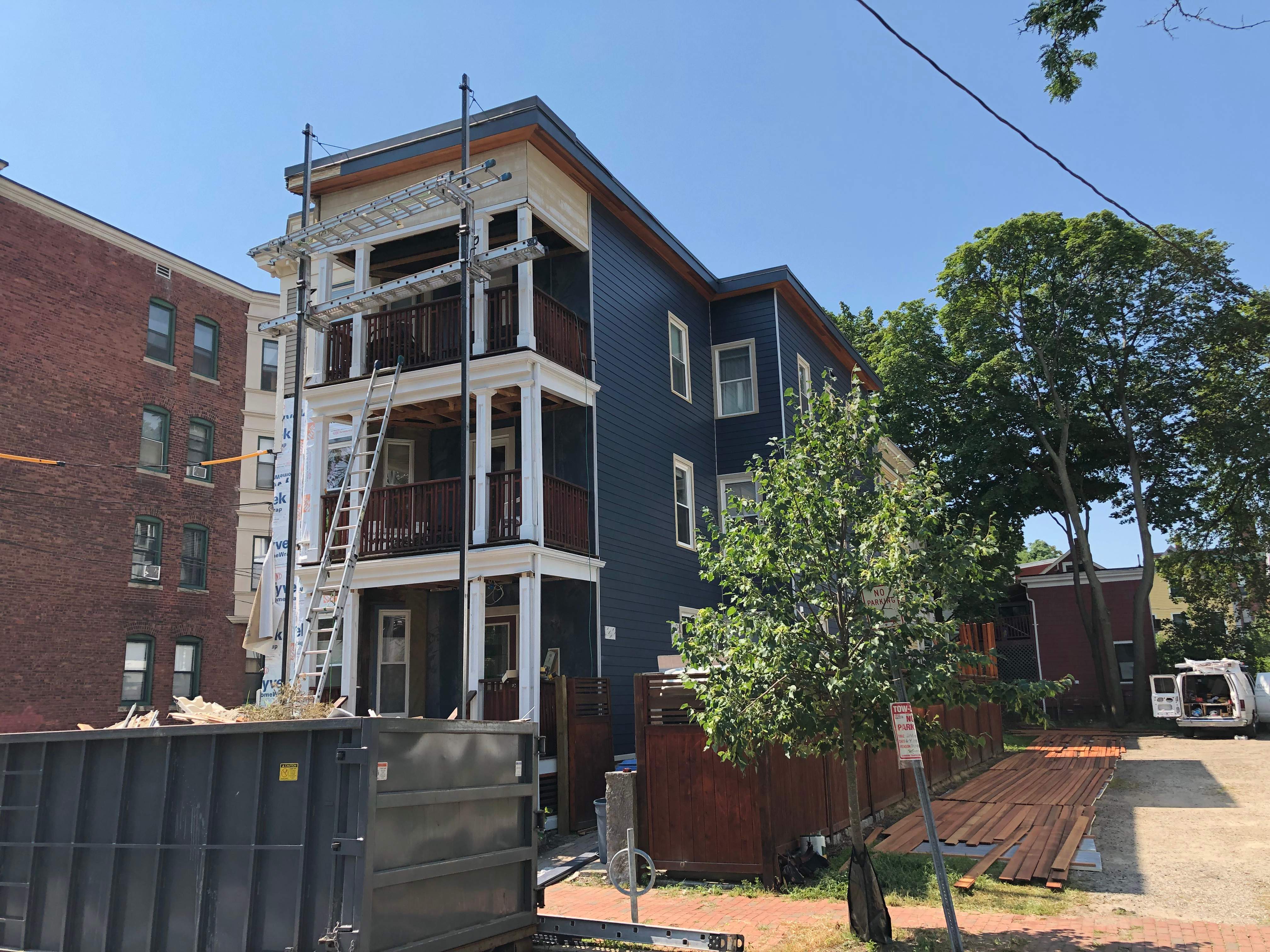 Siding Installation using James Hardie by UBrothers Construction