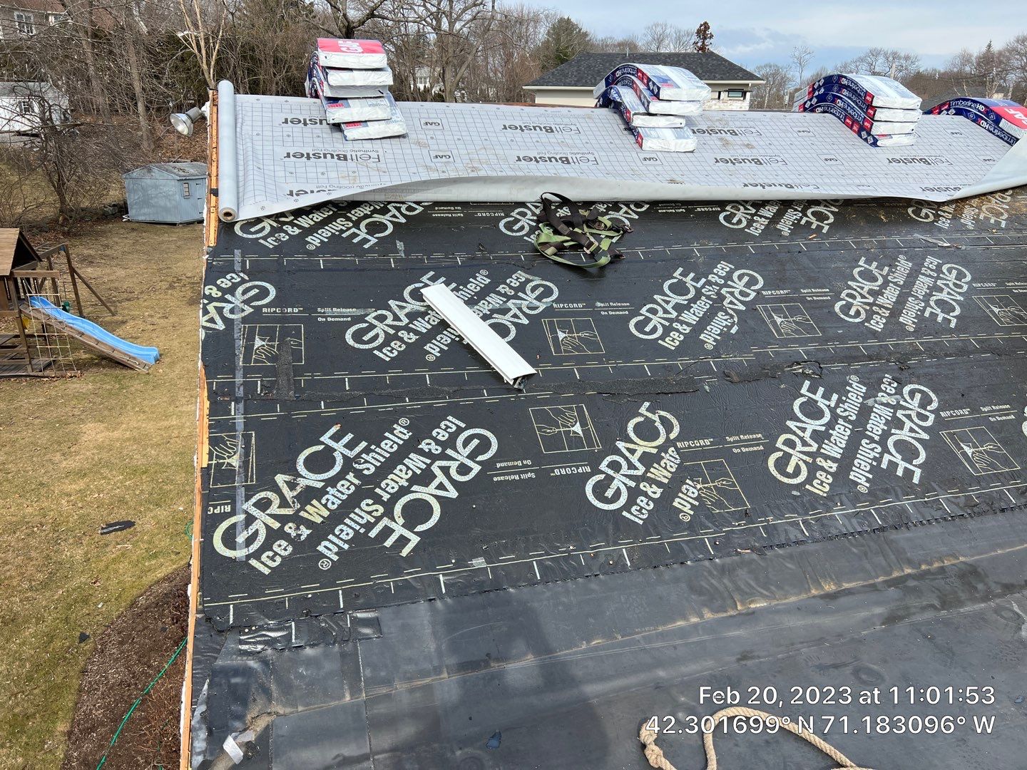 Residential Roofing Installation using GAF Timberline HDZ  by Loyalty Exterior Solutions 