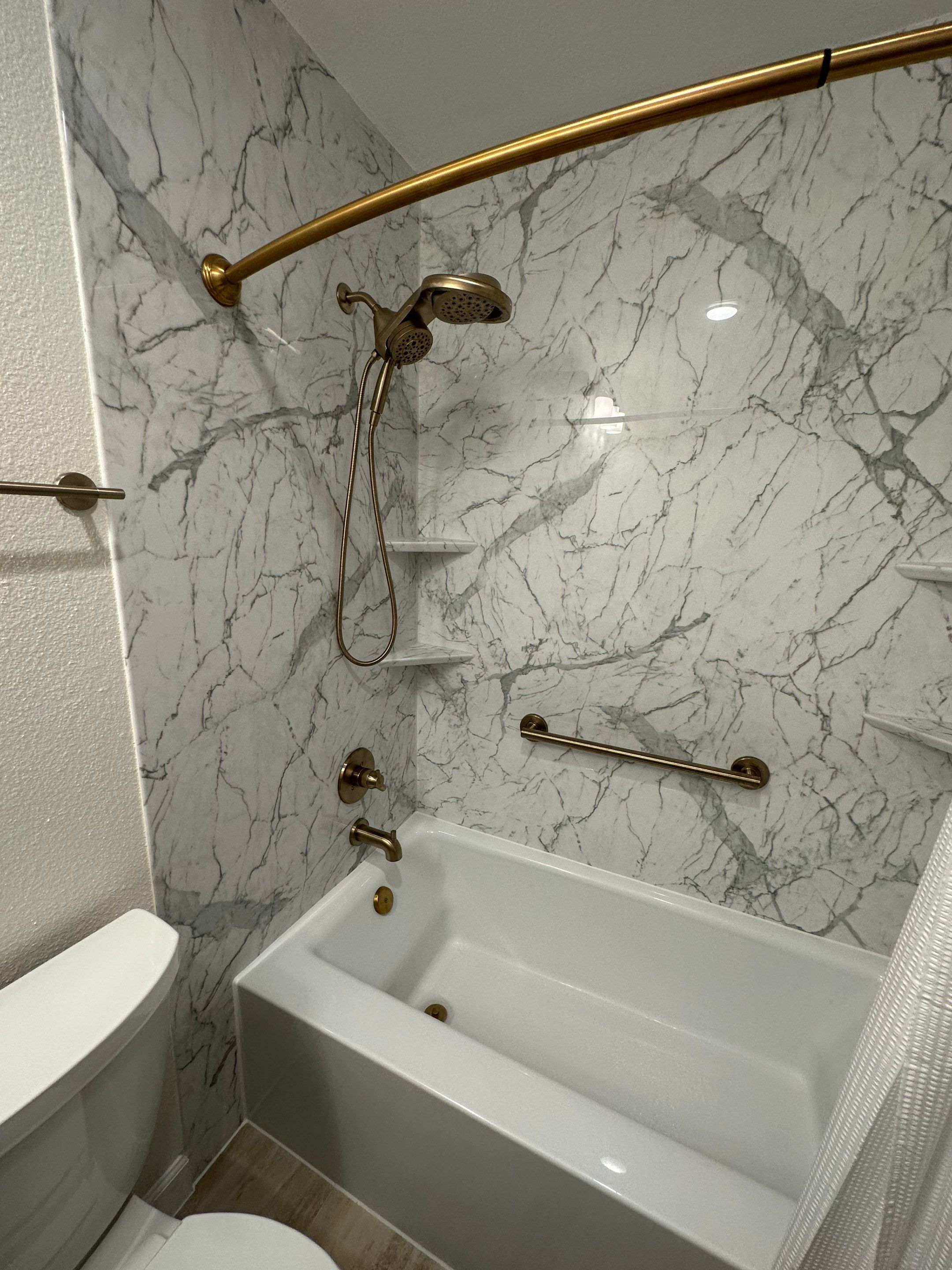 San Antonio Small Guest Bath Remodel  by Legacy Bath and Kitchen 