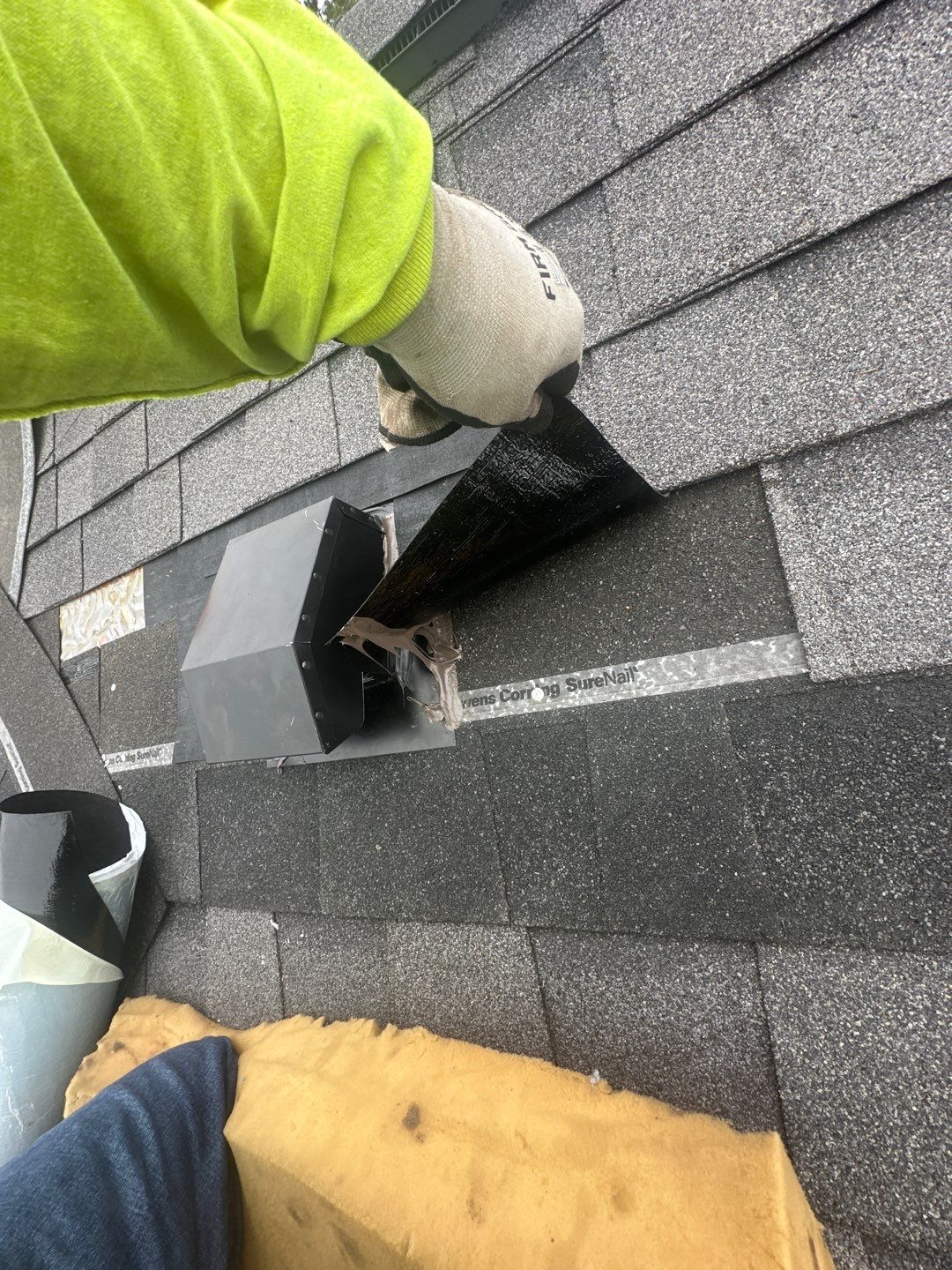 Residential Roofing Repair using Owen's Corning Duration (Lifetime) Shingles by Roof Repair Company