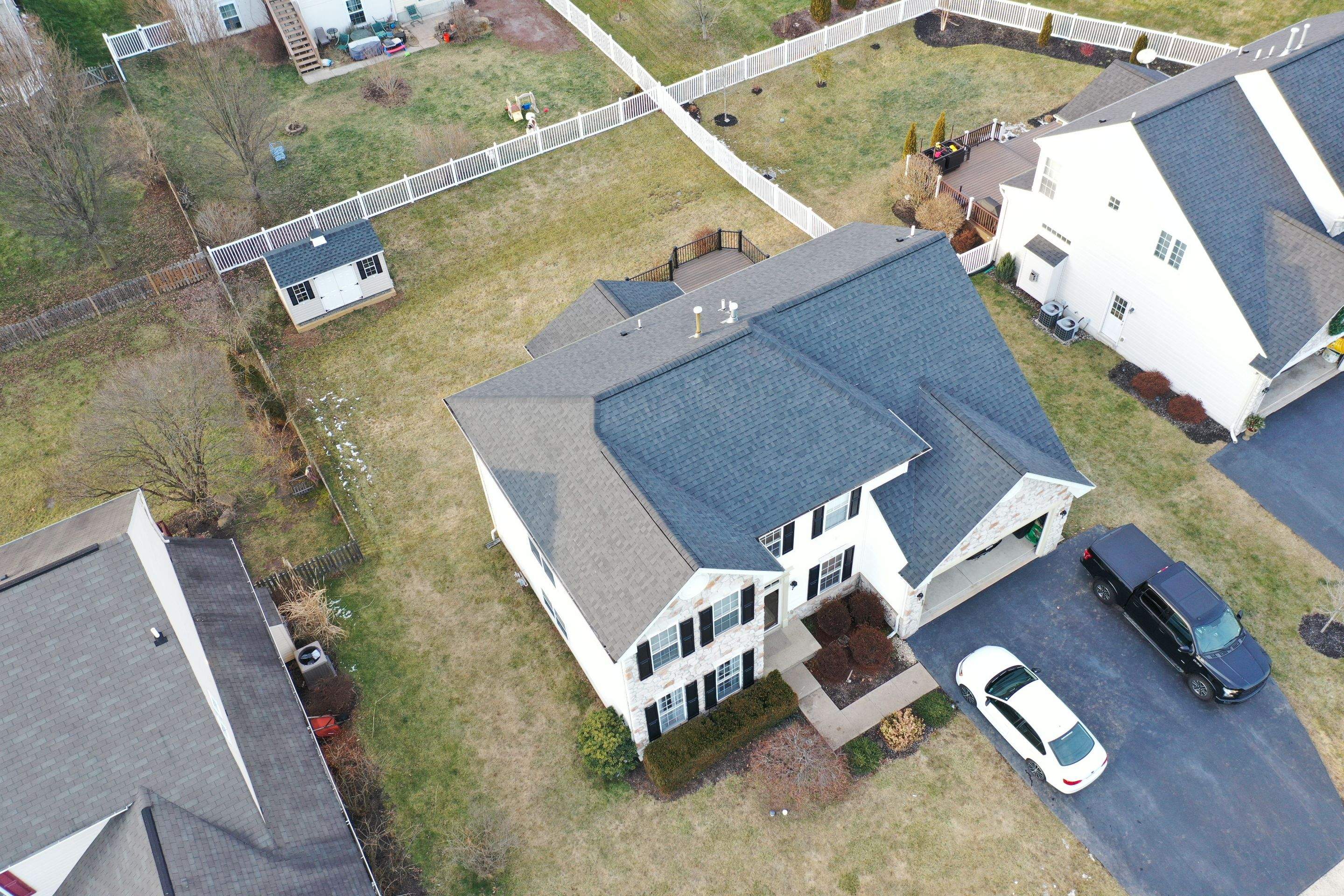 Roofing Installation using CertainTeed Landmark - Moire Black by Storm Guard of Ches-Mont PA
