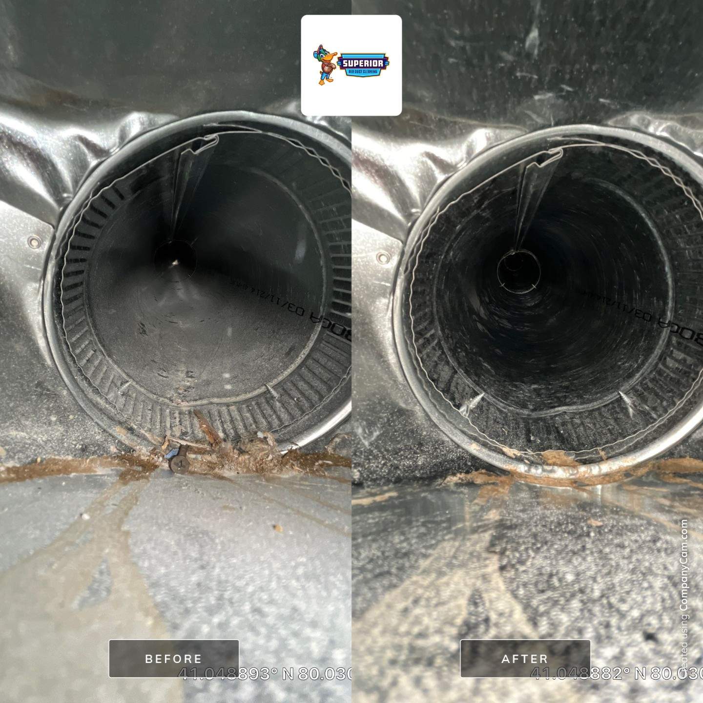 Air Duct Cleaning With a Vacuum Truck in Slippery Rock, PA by Superior Air Duct Cleaning