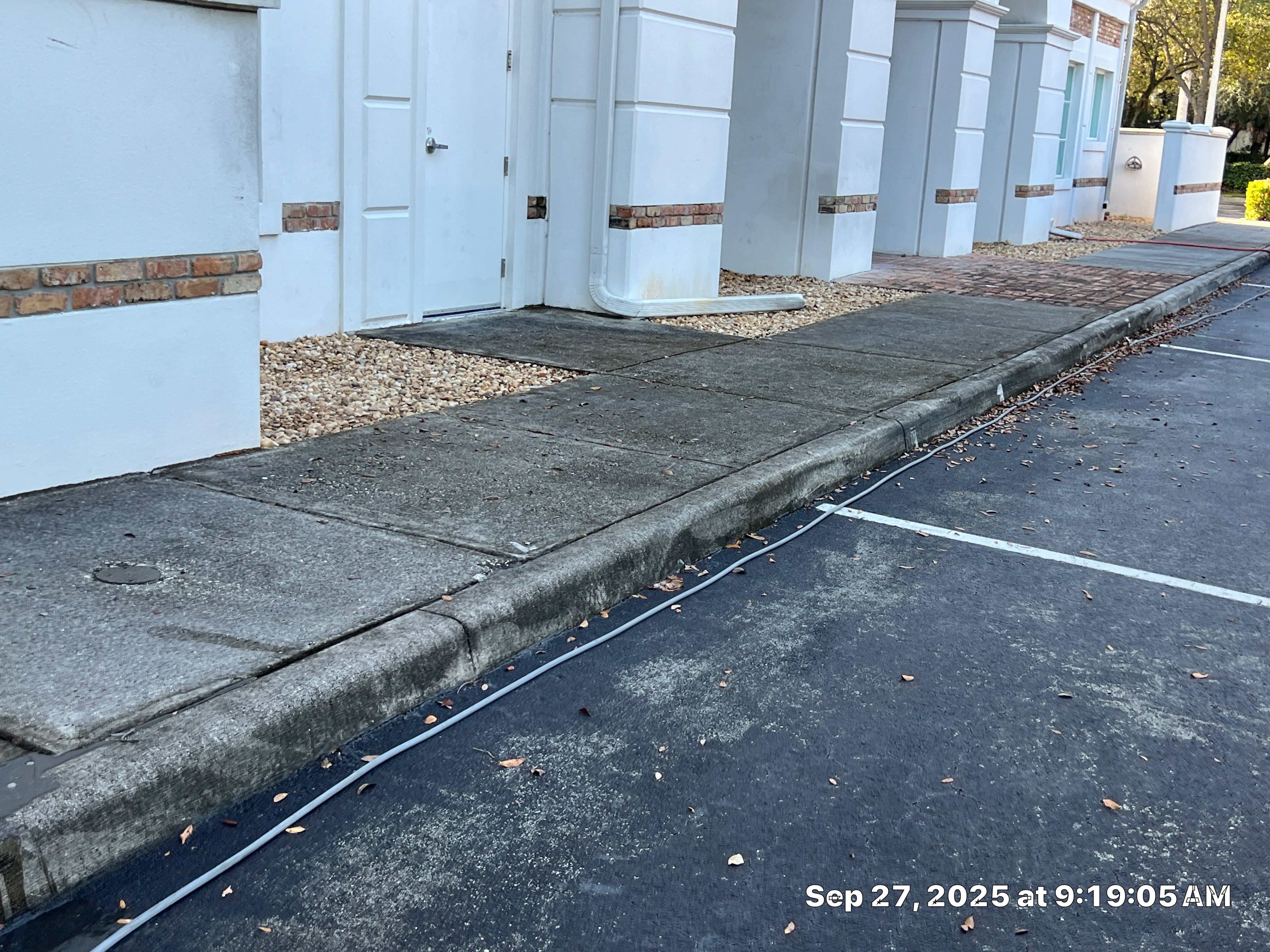Pressure Washing Commercial Parkland by BKB Pressure Cleaning LLC