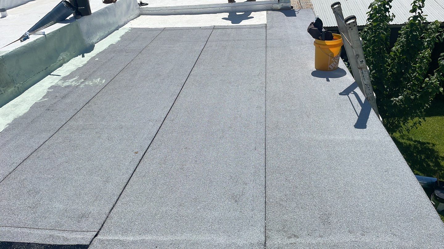 Market Street Coating by Bayfront Roofing and Construction