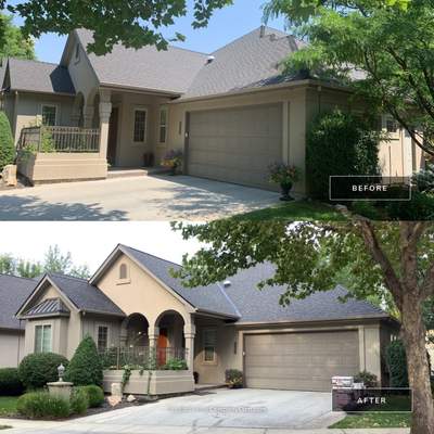 Eagle ID., Steep pitched Residential Roofing Installation using Owens Corning