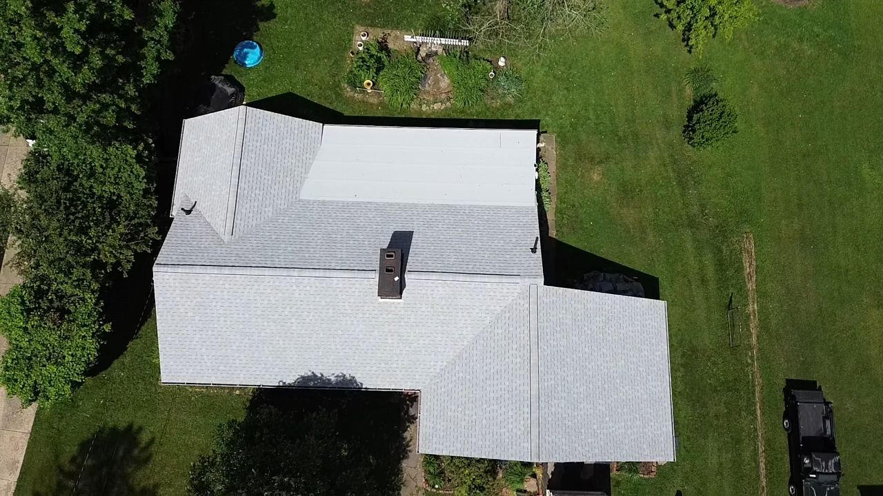 Atlas Pinnacle, Color, Oyster Shell, Drip Edge, Color, White by Eagle Eye Roofing