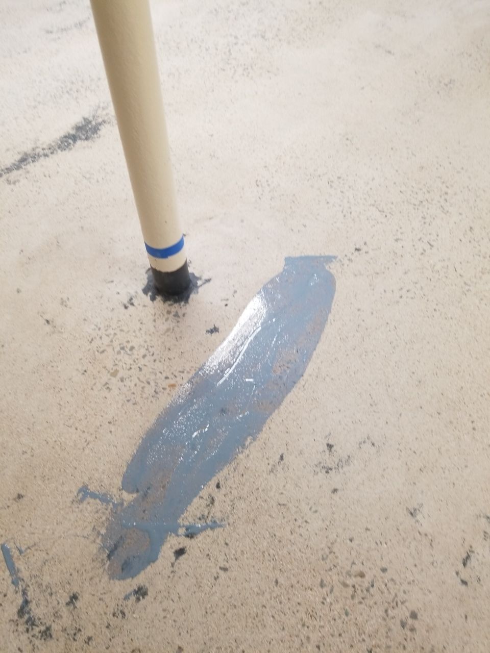 Laundry Room Floor Coating using Penntek- Silver Creek by Spectrum Painting, LLC