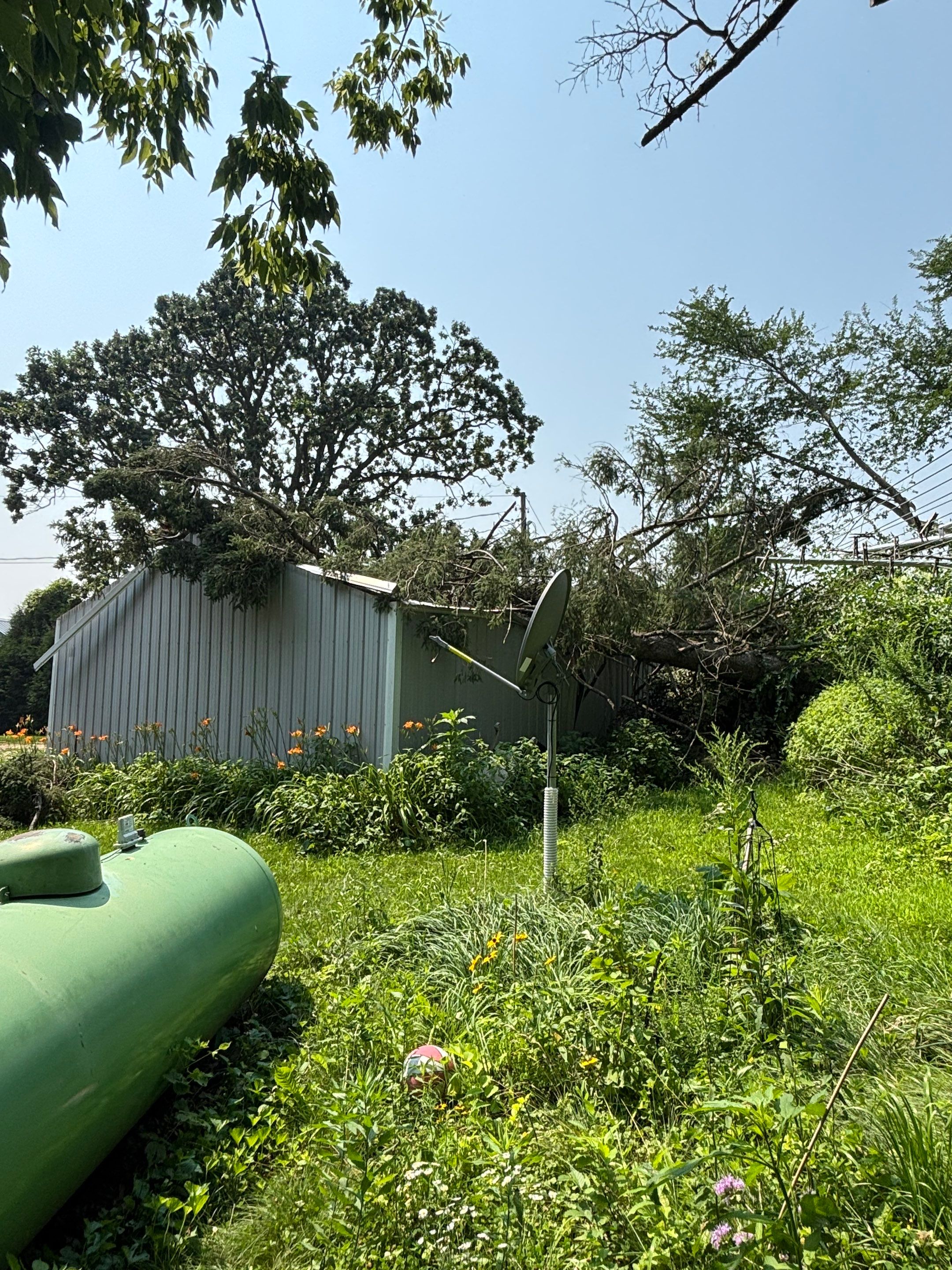 Shed Repair Stockholm WI by Reasonable Contracting LLC