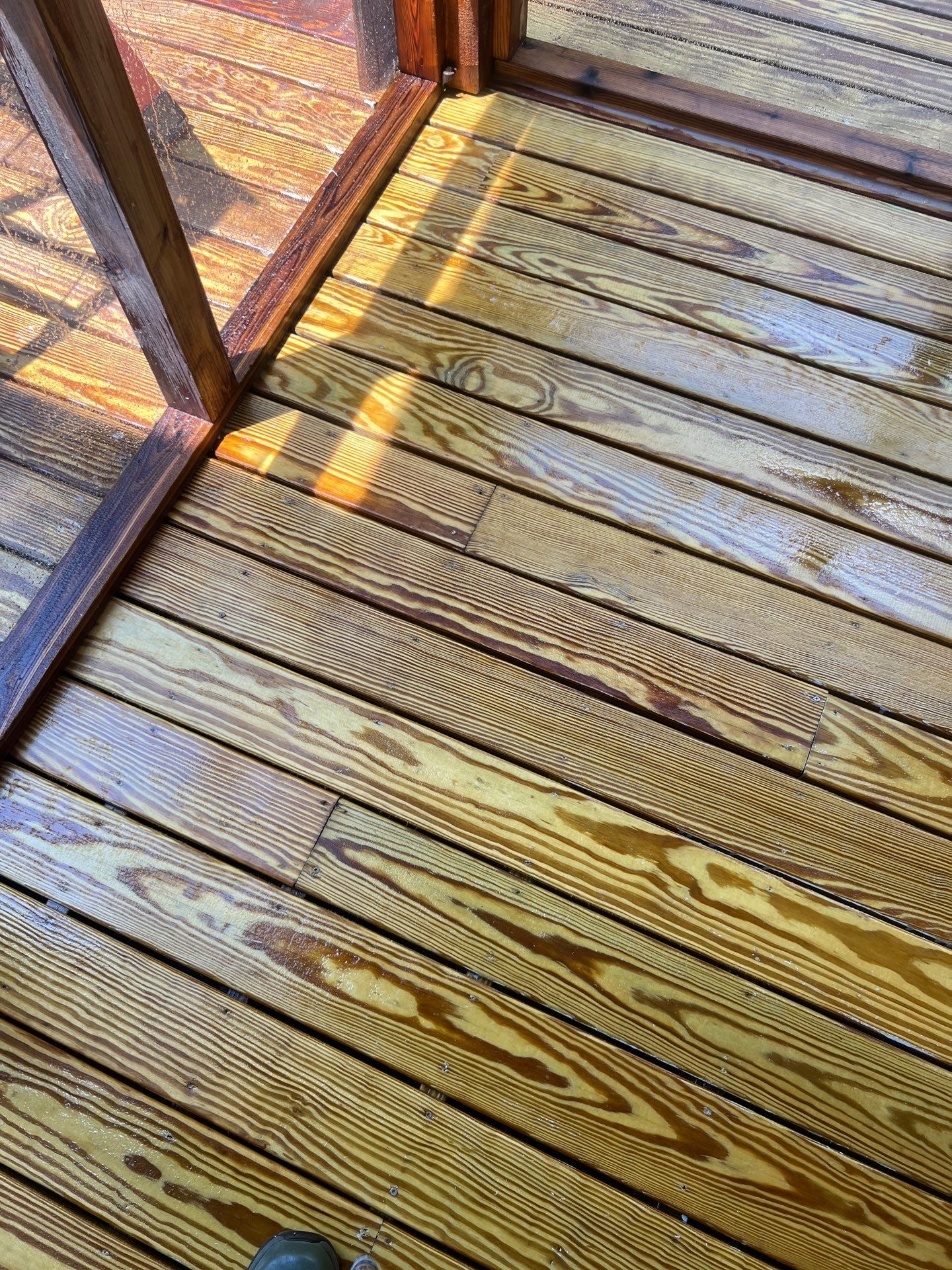 Weathered Deck using Wood Sealant by DuraSeal