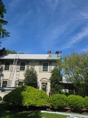 April Taylor Full Metal Roof Installation