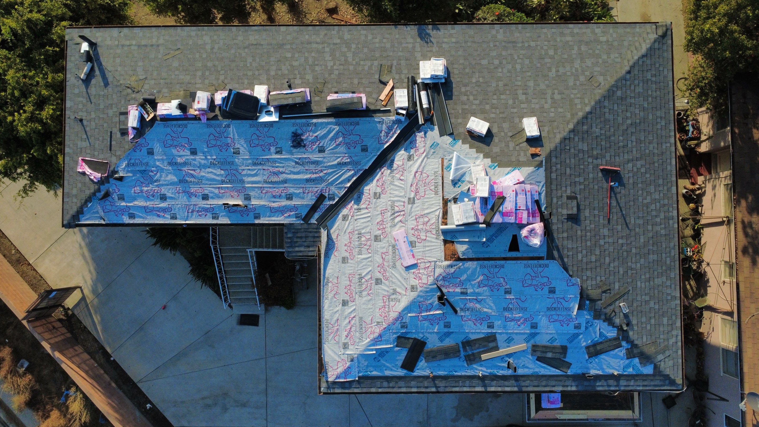 Apartment Building in Culver City by Hull Brothers Roofing