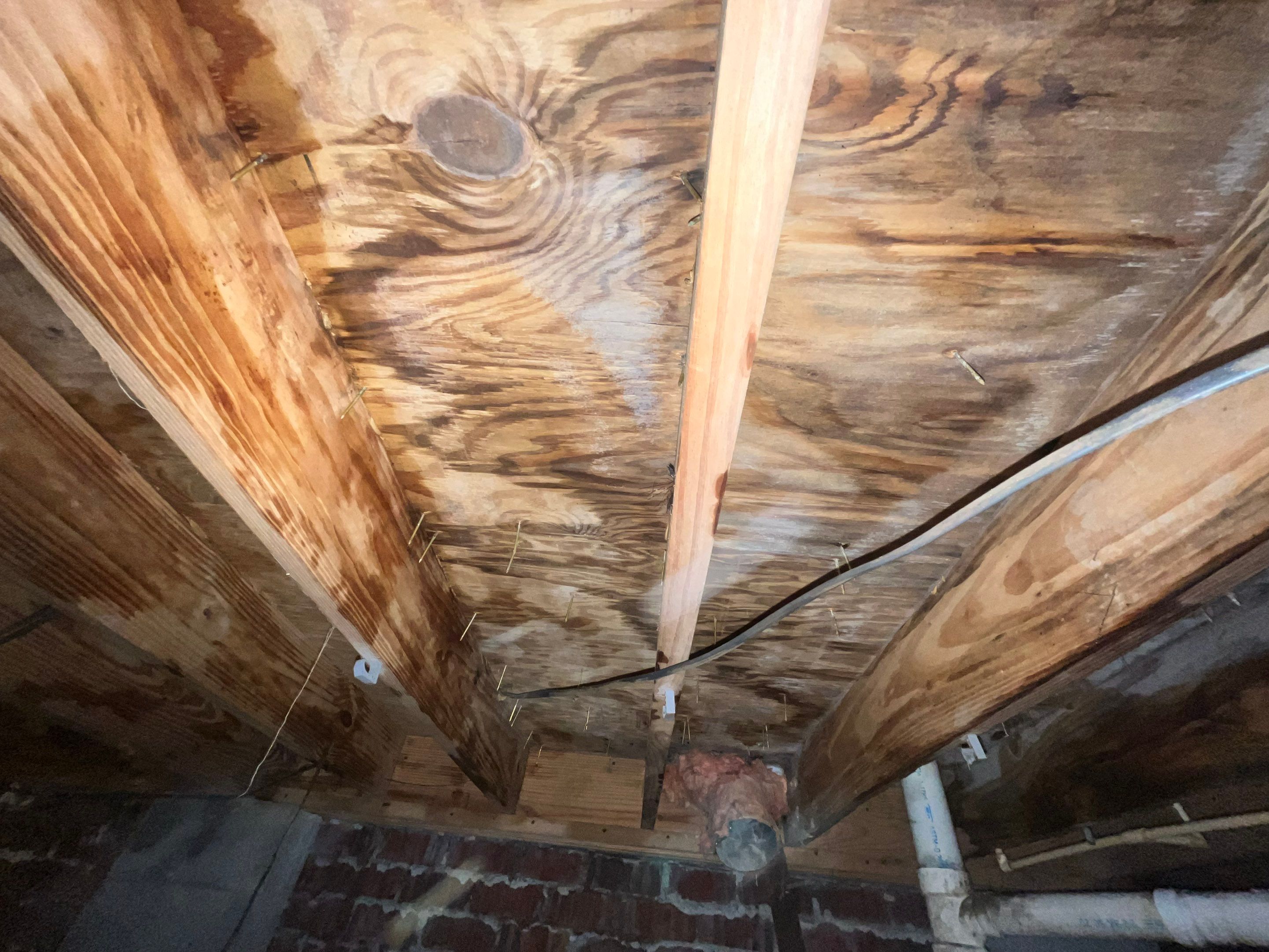 Crawlspace remediation & encapsulation with ductwork replacement by EAS Environmental, LLC.