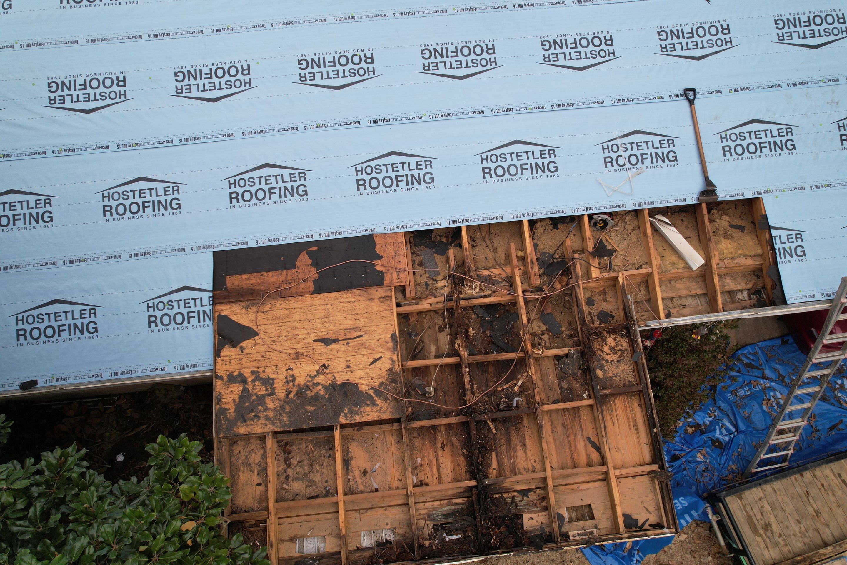 Residential Shingle Reroof using Malarkey Highlander NEX by Hostetler Roofing