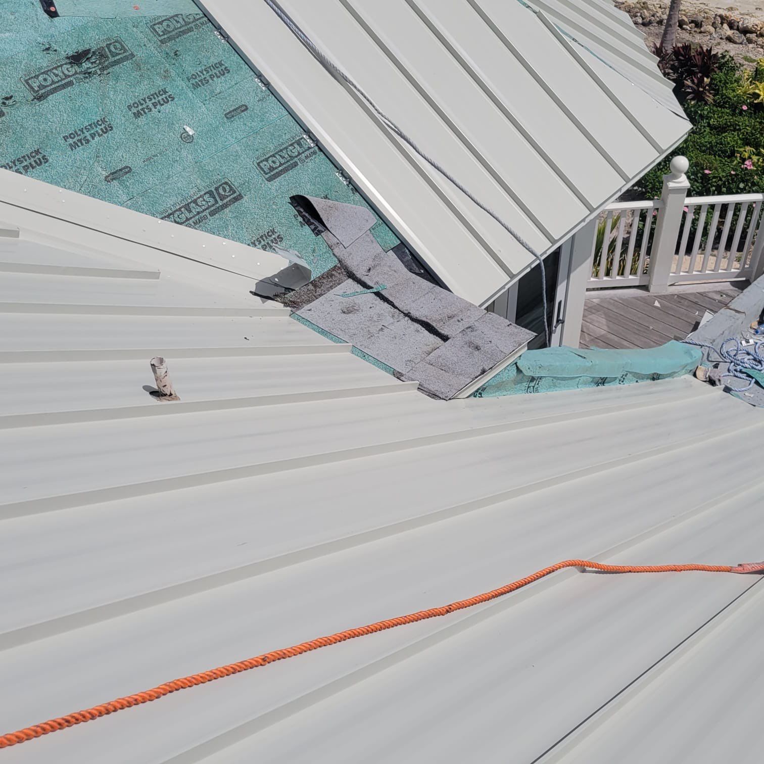 Sanibel Island Standing Seam Roof Replacement by Four Peaks Roofing