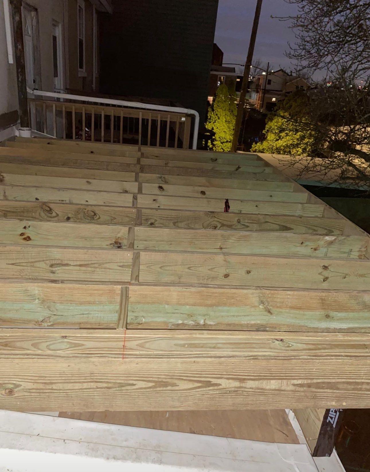 Custom Roof deck & TPO Roof by Philadelphia Quality Roofing