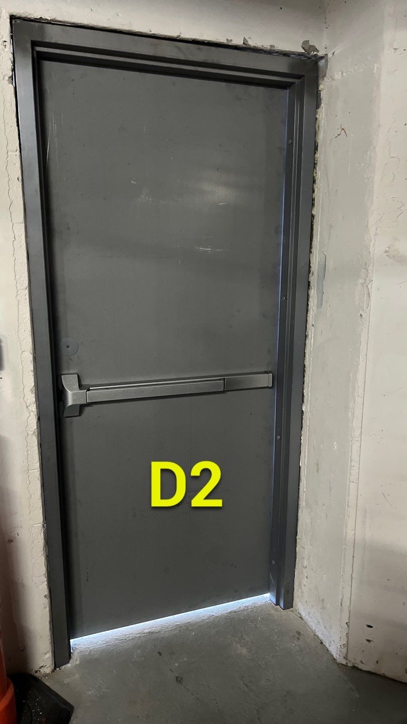 Commercial Stairwell Door Replacement & Hollow Metal Door Retrofit – Pompano Beach High-Rise by The Door Doctor of South Florida, Inc.