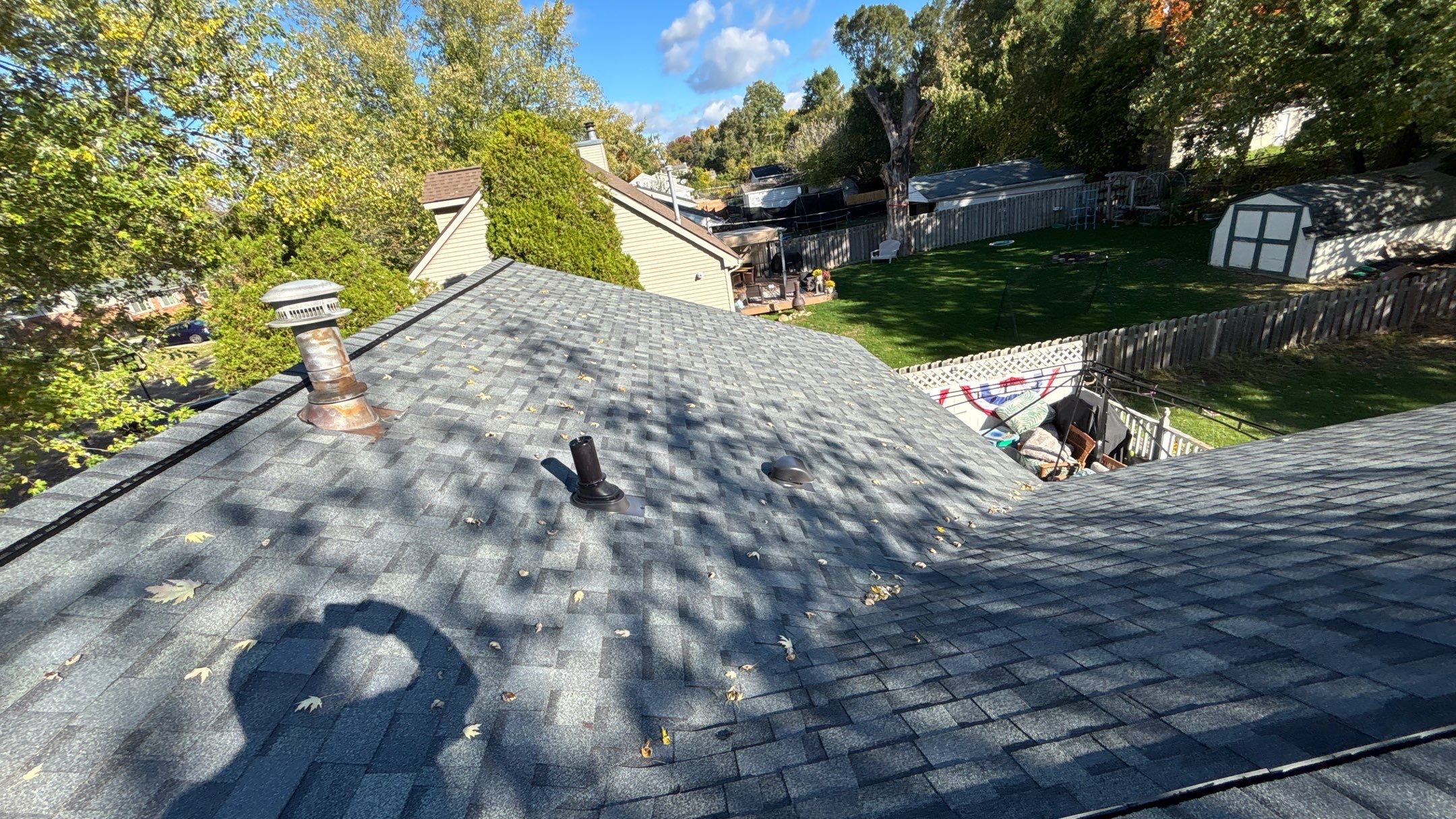 Roof Replacement using Owens Corning Estate Gray by 180 Contractors