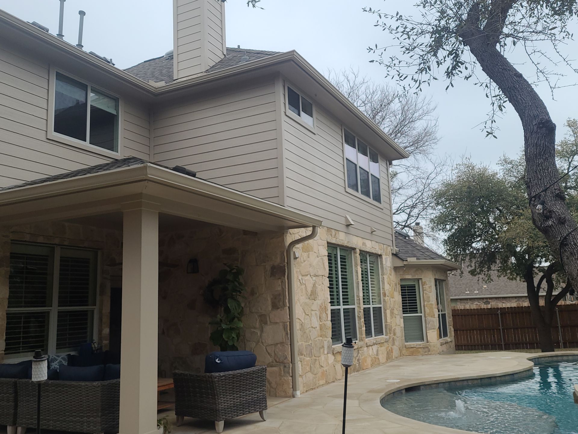 Full Exterior Freshen-Up by Oakwood Roofing and Construction, LLC