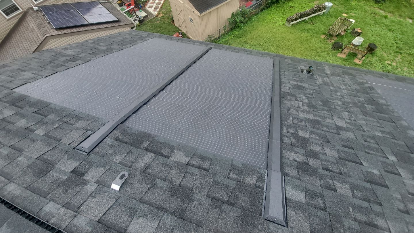 Roof and Solar Installation using GAF Timberline Solar HDZ by ExteriorPros