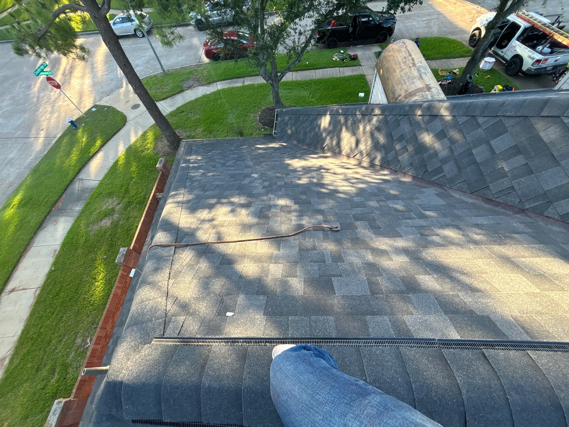 Residential Roofing Installation using Owen's Corning Duration (Lifetime) Shingles by Roof Repair Company