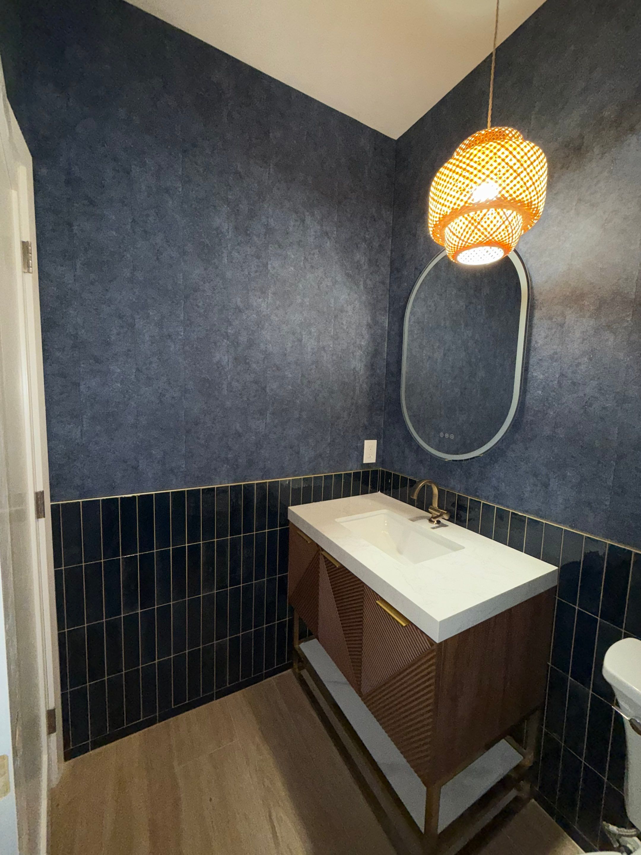 Master Bathroom, Main Floors & Powder Room - Delray Beach by Hevi Tile