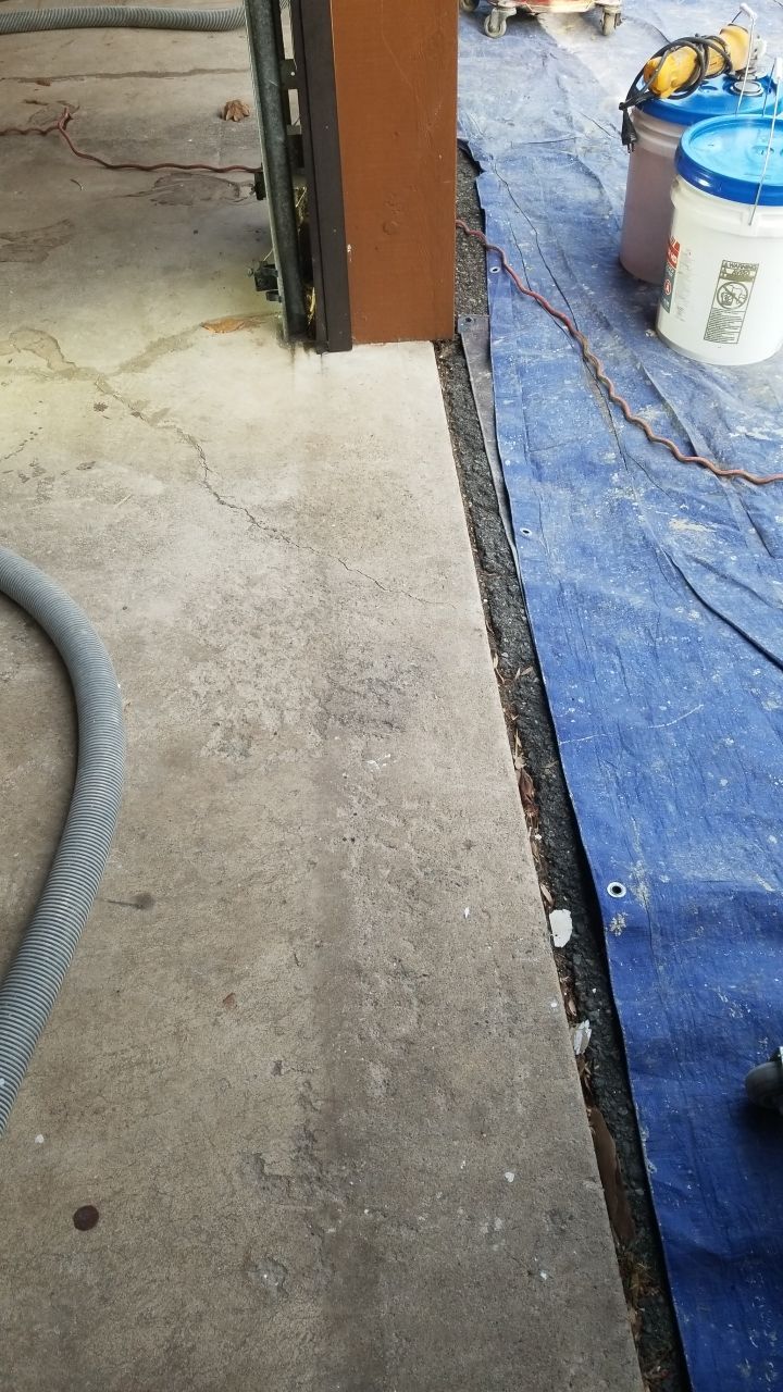 Garage Floor in Domino by Spectrum Painting, LLC