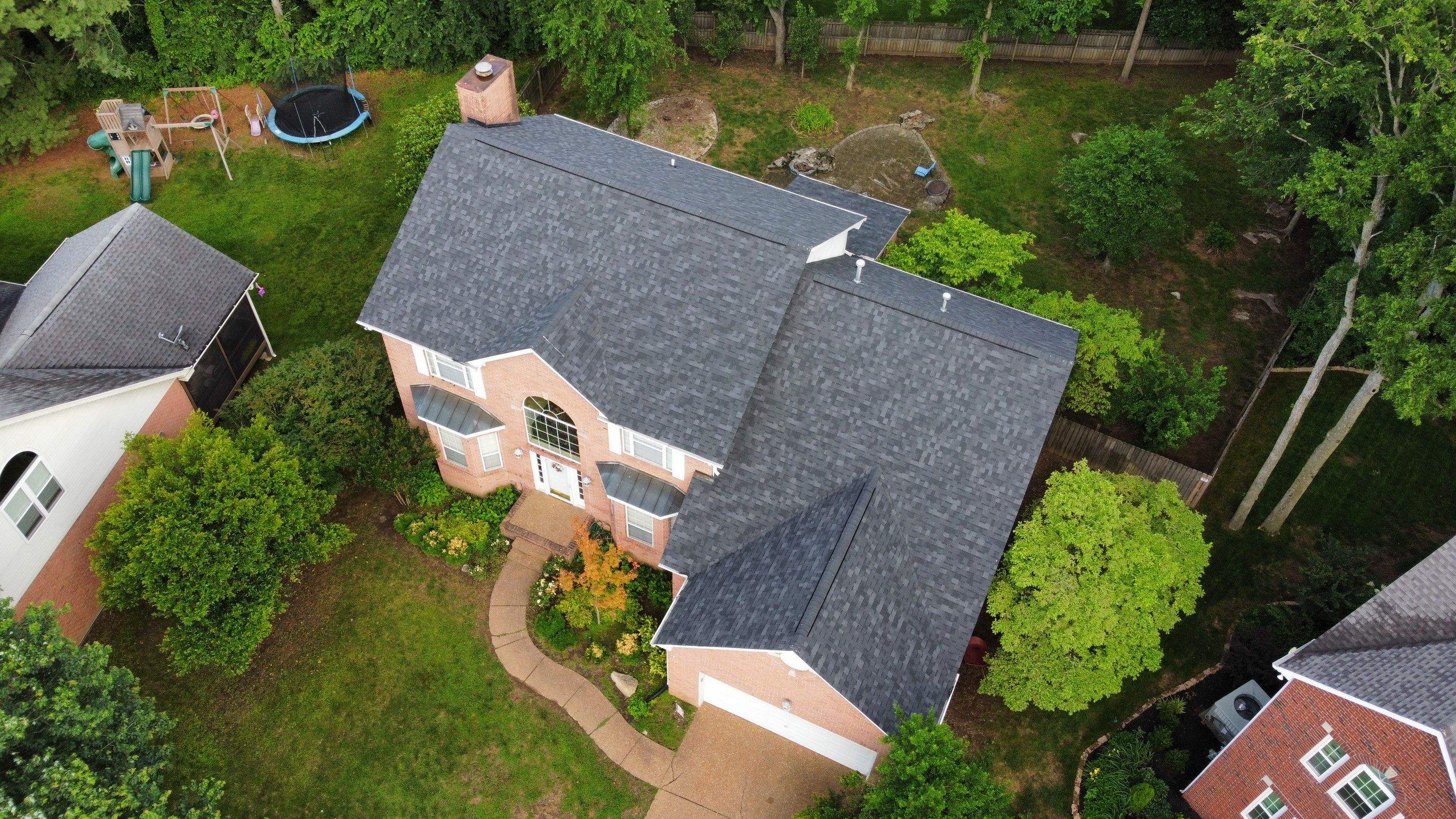 Roof Installation by Storm Guard Home Office