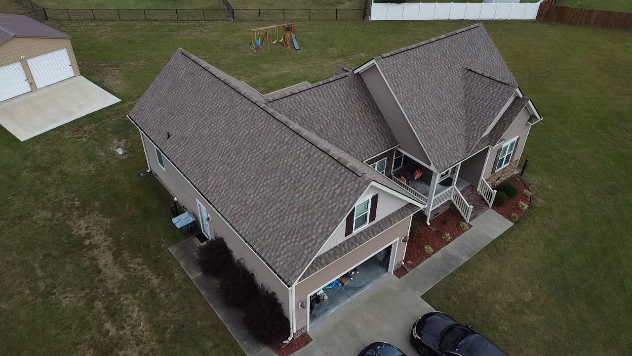 GAF HDZ Golden Harvest by Skybird Roofing