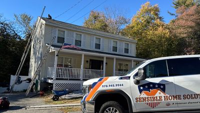 Full Roof Replacement with New Plywood Decking & Gutter Installation