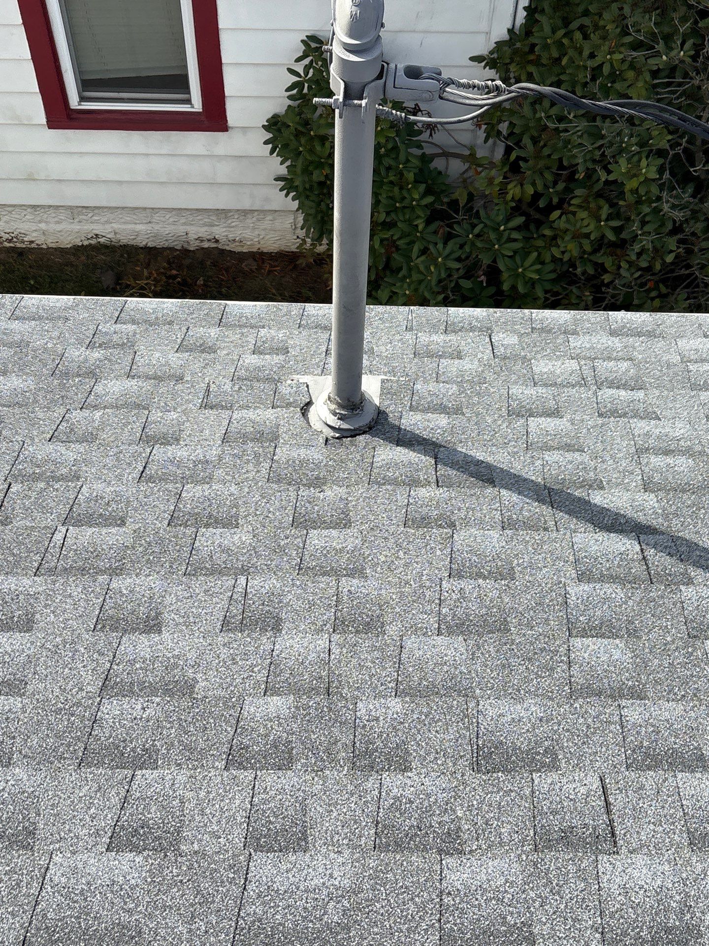 Residential Roofing Installation using GAF Timberline HDZ Oyster Grey by Rainstoppers Roofing