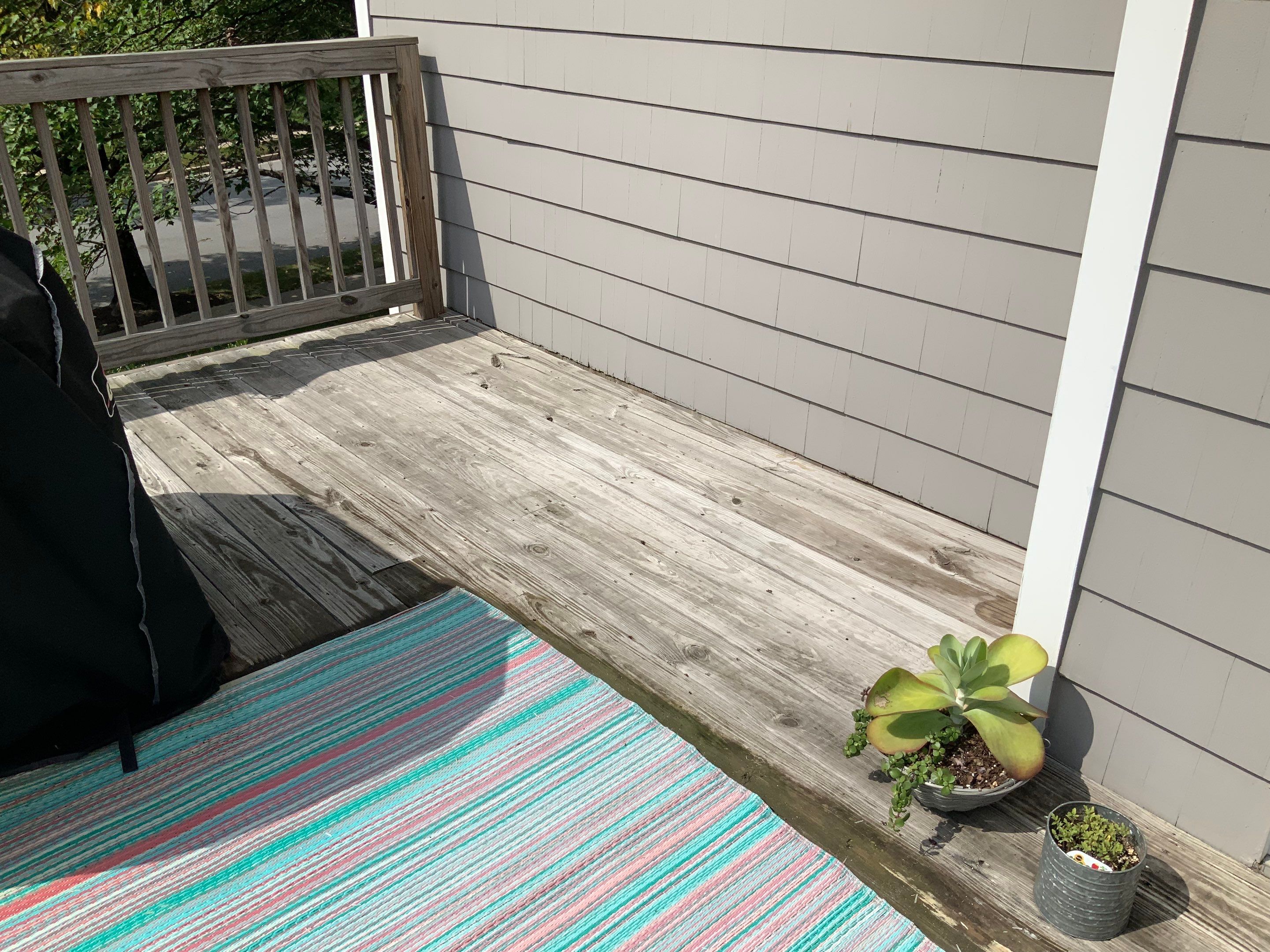 Deck Repair using Olympic Elite stains by Alpha Design Services